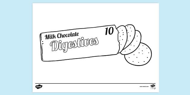 chocolate biscuit clipart black