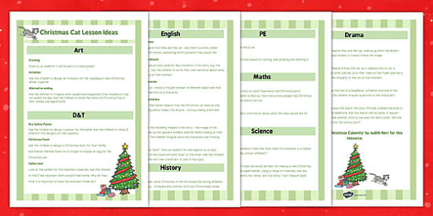 christmas lesson ideas