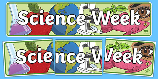 Science Week Banner - Australia (Hecho por educadores)