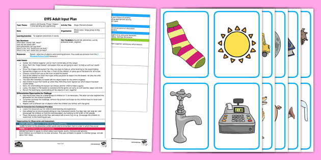 Eyfs Magic Phoneme Basket Adult Input Plan And Resource Pack