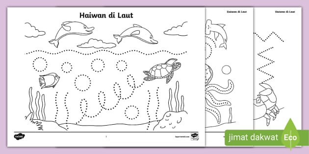 gambar hidupan dasar laut