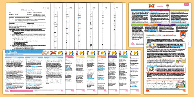 EYFS Reception Seaside Bumper Planning Pack | Twinkl