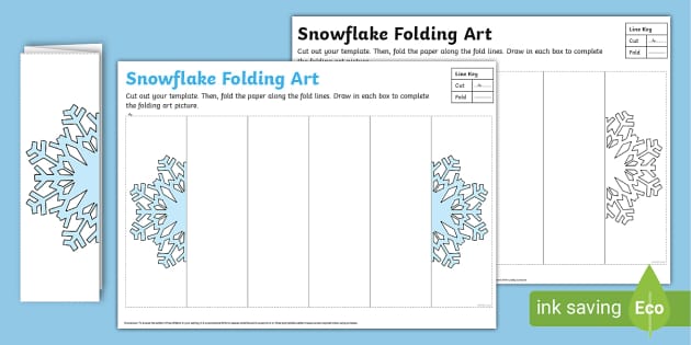 Creative Shapes Notepad Snowflake Mini