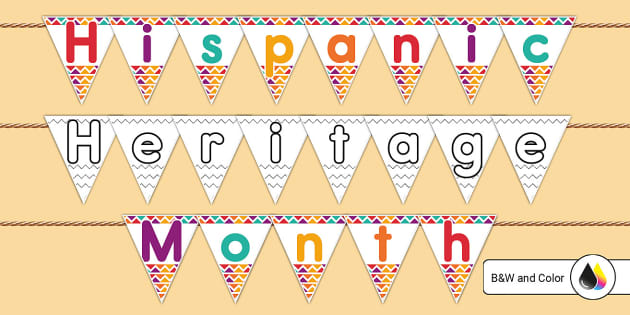 Papel Picado Flags to Celebrate Hispanic Heritage Month {Craft}