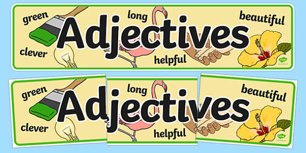 adjectives-display-banner-teacher-made