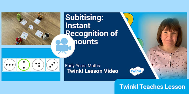 👉 Subitising Video Lesson | EYFS Maths - Twinkl