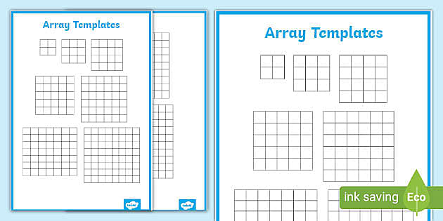 array-multiplication-templates-work-sheet-teacher-made