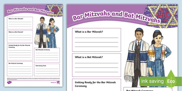 T Re 1681457997 Bar Mitzvah And Bat Mitzvah Fact File Template Ver 1 