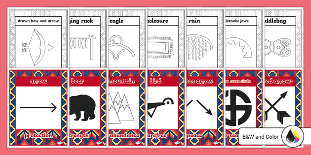 american indian symbols for kids