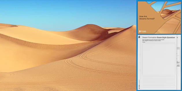 Desert Formation PowerPoint Activity Pack - Twinkl