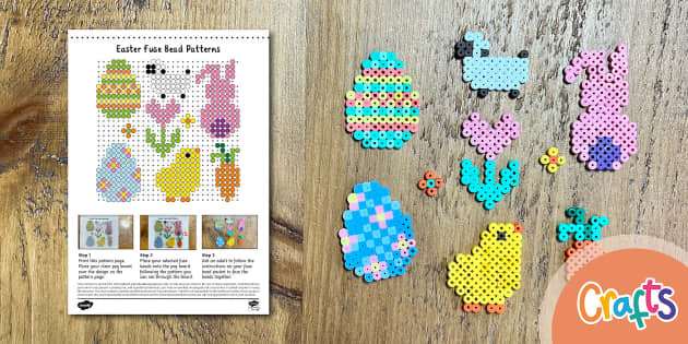 Easter Fuse Bead Patterns  Easter Crafts (teacher made)