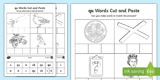 cut and stick qu worksheet cfe resources twinkl