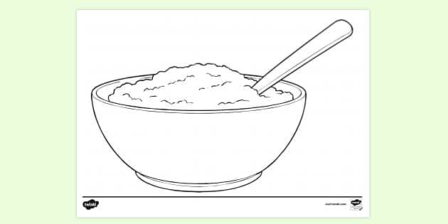 FREE! - Oats Colouring Sheet | Colouring Sheets - Twinkl