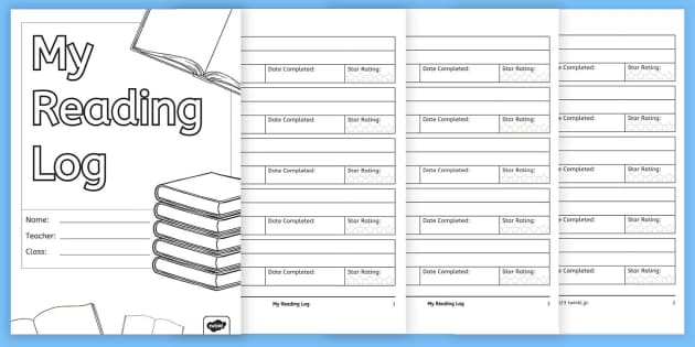 読書記録 英語ブックレット My Reading Log Booklet
