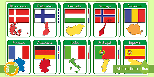 Países Europeos Mapas, Banderas y Quiz Libro para Colorear: un libro para  colorear de mapas políticos de países europeos, Mapas y Banderas y Nombres  y