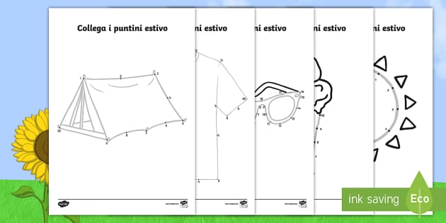 Collega i Puntini: Il Miglior Libro per Bambini. Collega i Punti in Ordine  Numerico dal più Semplice a Quello più Difficile. Età da 3 ai 10 anni.