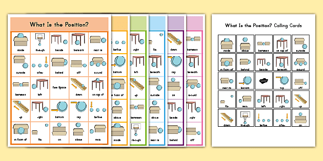 Preposition Picture Cards (teacher made) - Twinkl