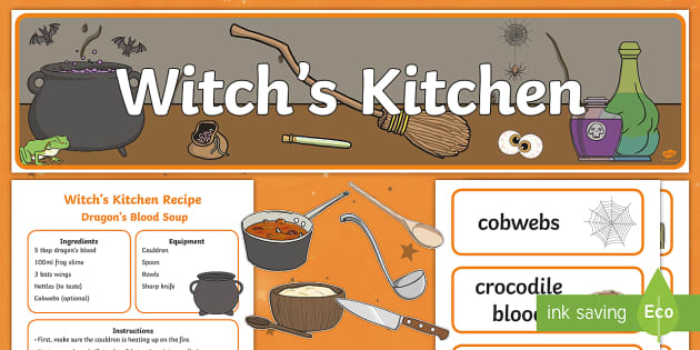 Witch's Kitchen Role-Play Pack (Teacher-Made) - Twinkl