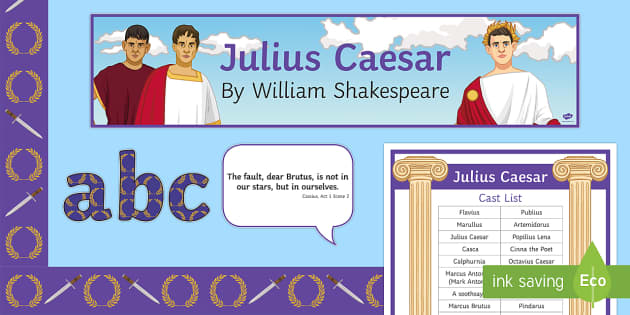 Julius Caesar Display Pack (Teacher-Made) - Twinkl