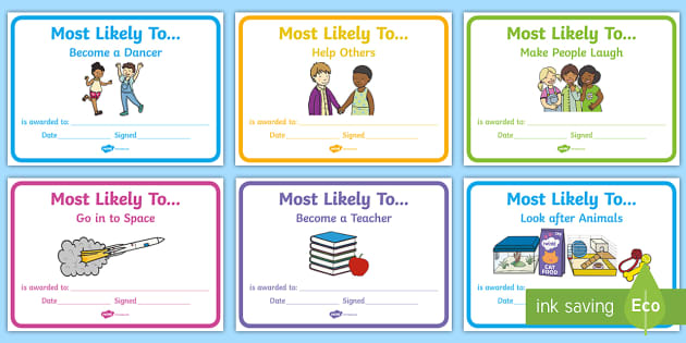 101 Great Superlative Award Ideas - Elementary Assessments