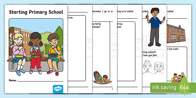 Starting Primary School Transition Booklet | Twinkl - Twinkl