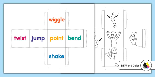 Dice Roll Printable Decision Maker Game Decision (Download Now) 