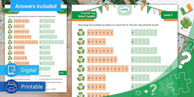 Just 2 Words - THURSDAY JUMBLE CROSSWORD PUZZLE + 2