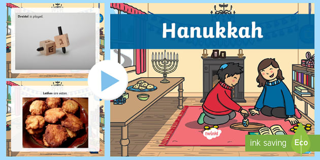 All About Hanukkah PowerPoint - ESL Hanukkah Resources