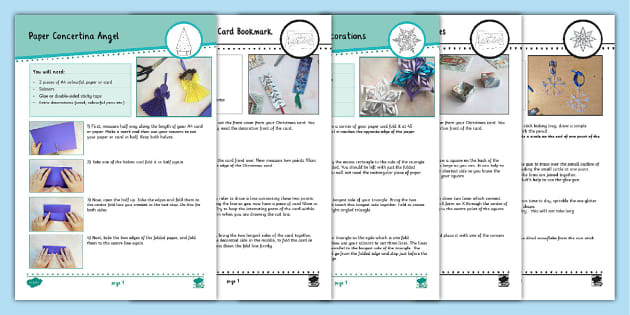 Trainee ECT KS2 Christmas Craft Pack teacher Made Trainee ECT KS2 Christmas Craft Pack teacher Made
