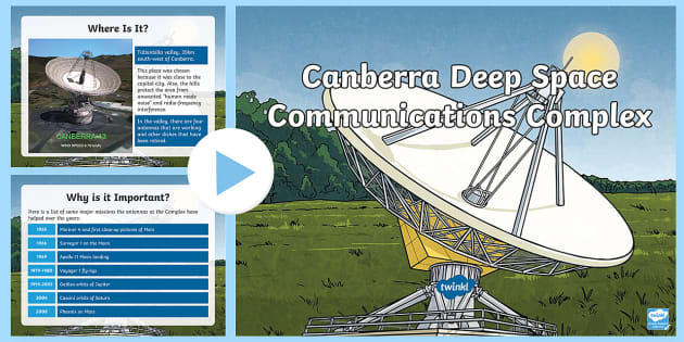 Canberra Deep Space Communication Complex PowerPoint