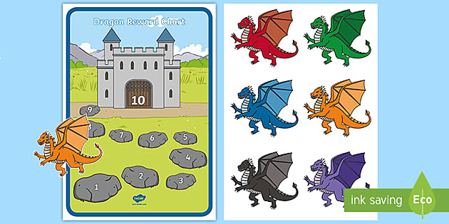 behaviour chart star chart with Stickers and pe princess castle Reward chart 