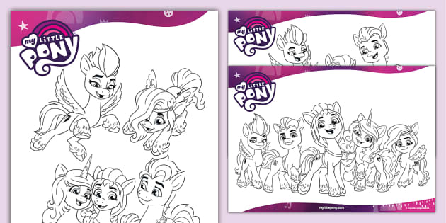 My Little Ponies Coloring Pages Printable - Get Coloring Pages
