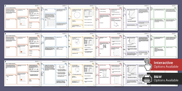 GCSE Maths Mark Questions Flashcards (Teacher-Made)