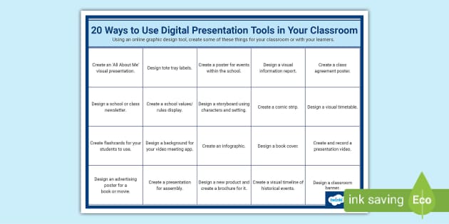 presentation tool in classrooms and cinemas codycross