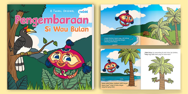 Kisah Pegembaraan Si Bulan e-Buku (teacher made) - Twinkl