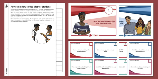 Older Learners: Getting to Know You Blether Stations