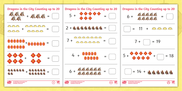 👉 Tiger Stripes Adding More Maths Worksheet - Twinkl