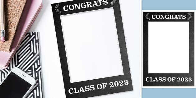Create an Instant Framed Chalkboard with Black Card Stock