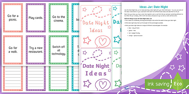 Ideas Jar Date Night Teacher Made Twinkl 