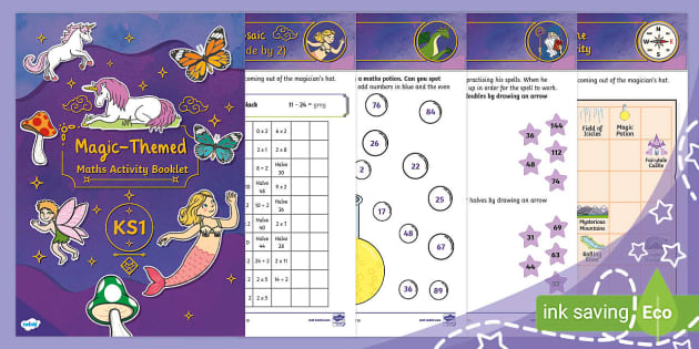 KS1 Magic-Themed Maths Activity Booklet | Twinkl Parents