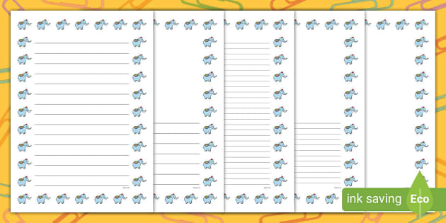 elephant-landscape-page-borders-landscape-page-borders