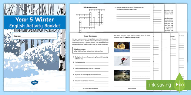 year-5-winter-english-activity-booklet-teacher-made