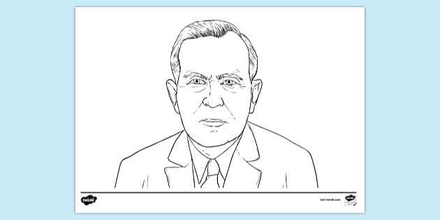 Lester B Pearson Colouring Sheet (l'insegnante ha fatto)