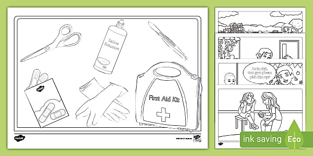 Know Your Emergency First Aid Bulk Coloring Books - Add Your