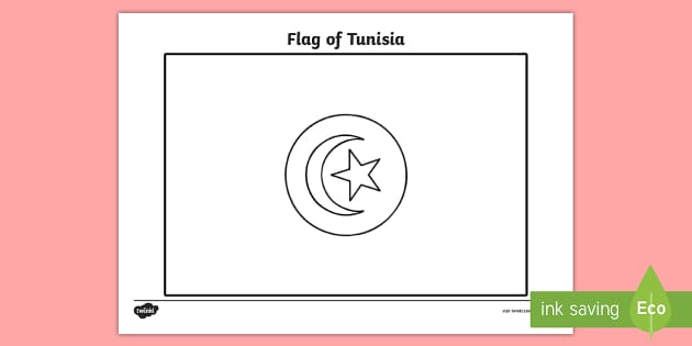 Download Tunisia Flag Colouring Sheet (teacher made)