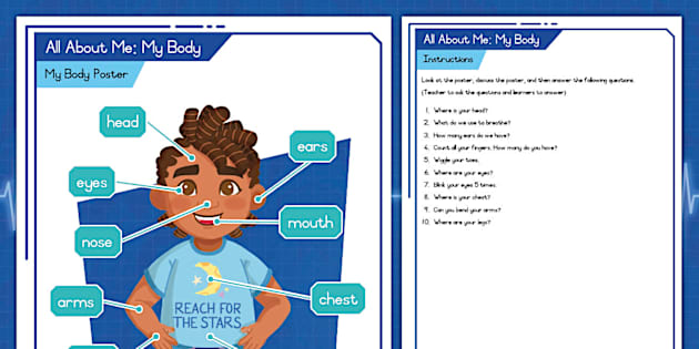 Grade R Listening and Speaking: All About Me- My Body