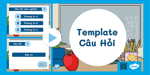 Mẫu PowerPoint Câu hỏi (PowerPoint Question Template) là lựa chọn hoàn hảo cho bạn nếu bạn muốn tạo ra các bài giảng bài viết hay những cuộc họp có tính tương tác. Mẫu này bao gồm nhiều slide với hình ảnh đa dạng và các khu vực để đặt câu hỏi để kích thích tính tò mò của người xem. Hãy sẵn sàng cho sự tham gia tích cực của khán giả trong các chương trình của bạn.