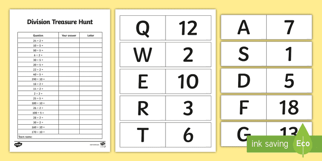 Long Division Game - Math Resource (Teacher-Made) - Twinkl