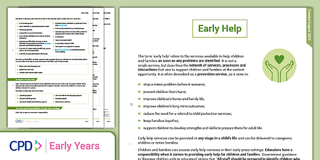Early Help Handout 