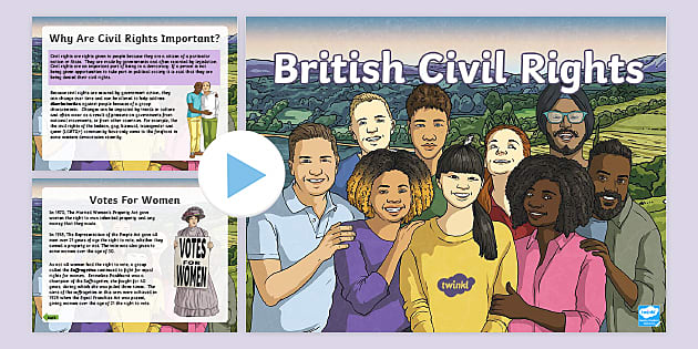 British Civil Rights Powerpoint (teacher Made) - Twinkl